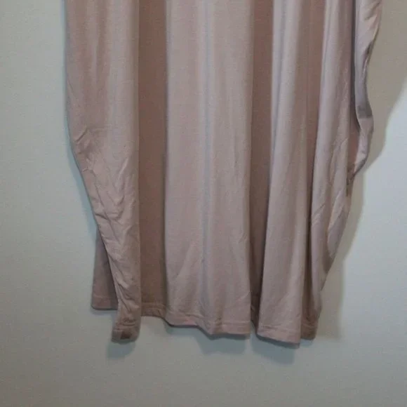 NWT Barefoot Dreams LUXE Milk Jersey Caftan Faded Rose Women's OS Plus H12720 - Picture 4 of 12